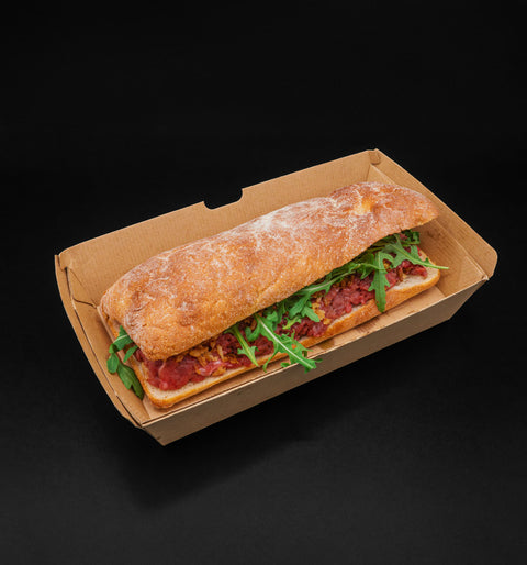 Ciabatta tartare di manzo